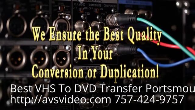 Convert Transfer VHS Video To DVD IN Portsmouth VA смотреть онлайн