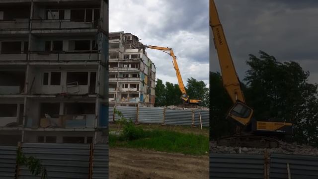 Разрушение жилого дома, г. Тюмень. часть 11 смотреть онлайн