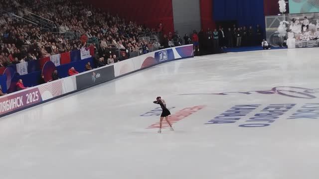 Женское фигурное катание. Кубок Первого канала 2025. Челябинск смотреть онлайн