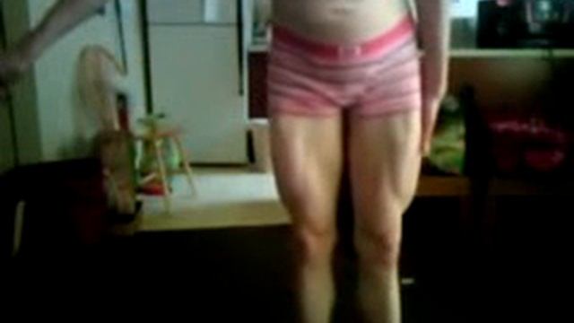 FBB Female Muscle Growth Animation    Female Bodybuilding  58   Female Muscle Art For Muscle HD 102