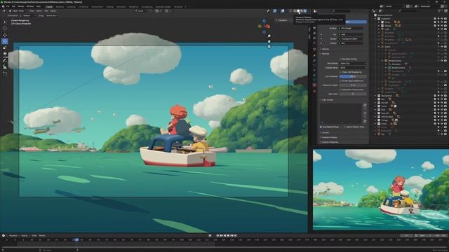 Make Art with Me | Chill Ride Pt.23 | Detailed Render 5 - Water смотреть онлайн
