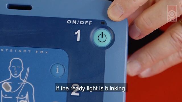 FRx Defibrillator Green Light is Off and Blue Light is Flashing смотреть онлайн