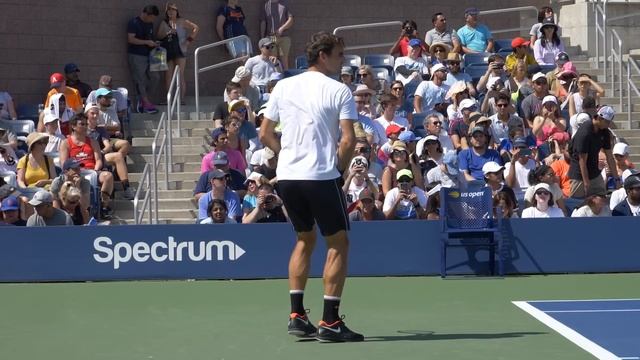 Roger Federer Forehand Slow Motion 2019 - Side View @TopTennisTrainingOfficial смотреть онлайн