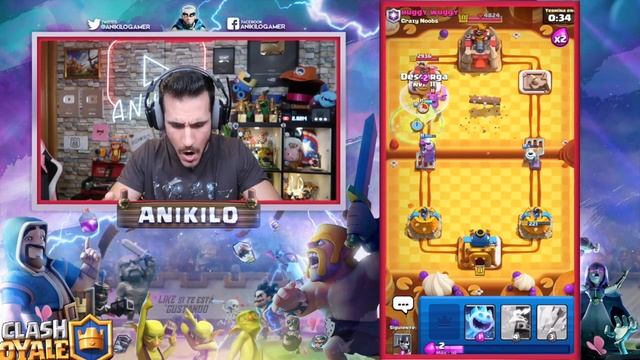 SUPER MINI PEKKA LEGENDARIO ¡CARTA ROTISIMA CLASH ROYALE! смотреть онлайн