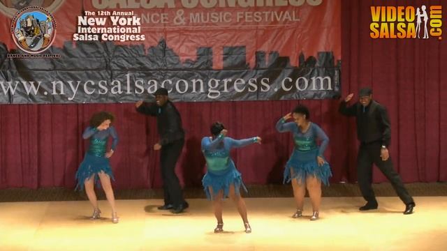 Latin Fever Risins Stars, Brooklyn, NY_@ NYC Salsa Congress 2012 смотреть онлайн