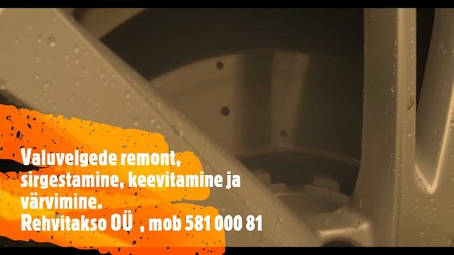 Valuvelgede remont, sirgestamine, keevitamine ja värvimine смотреть онлайн