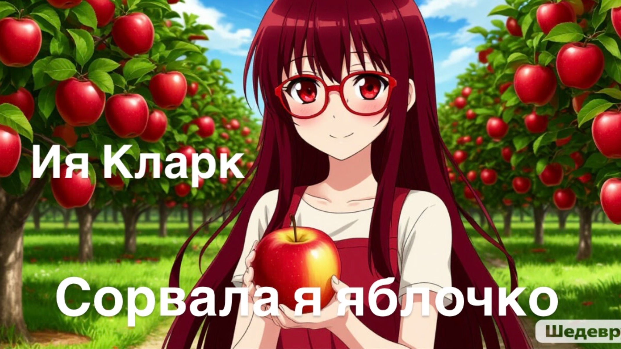 Ия Кларк. Сорвала я яблочко. Новая песня и аниме клип.