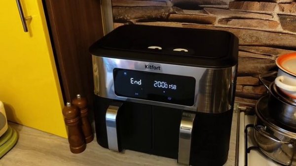 Делаем стейки! Обзор аэрогриль Kitfort kt-2249.