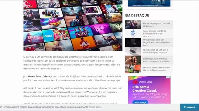 O PLAYSTATION VAI REAGIR? - Xbox Game Pass Ultimate e EA PLAY Se JUNTAM e DOMINAM o Brasil? смотреть онлайн