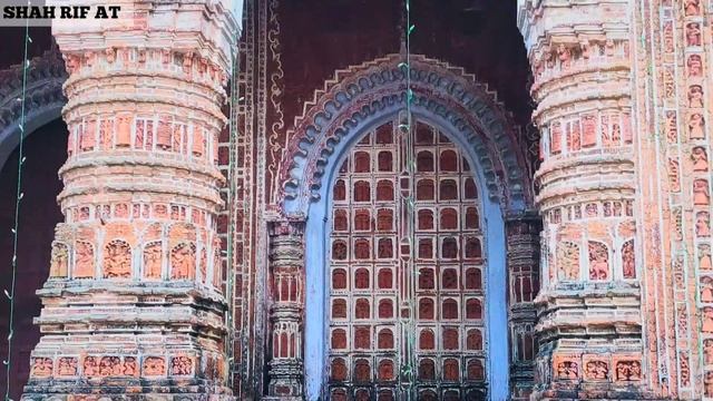 Terracotta Architecture in Bangladesh | HD | Slow Motion Brick Design details | Dinajpur Travel Blo смотреть онлайн