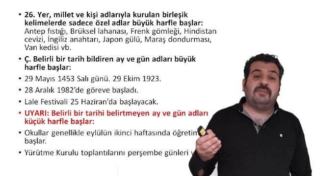 ALES, KPSS, DGS, TYT Türkçe YAZIM KURALLARI Konu Anlatımı-2 смотреть онлайн