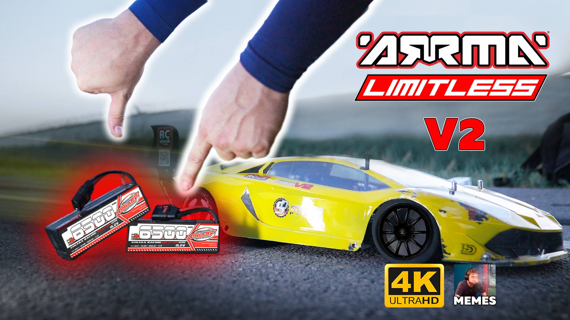 Сможем ли побить наш личный рекорд (243км\ч) после аварии на Arrma Limitless V2???
