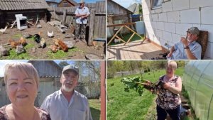 ПЕРЕСАДИЛИ РЕВЕНЬ,ПОРАДОВАЛИ КУРОЧЕК ТРАВКОЙ. В ЭТОМ ГОДУ У НАС БУДЕТ ЦВЕТУЩИЙ САД.