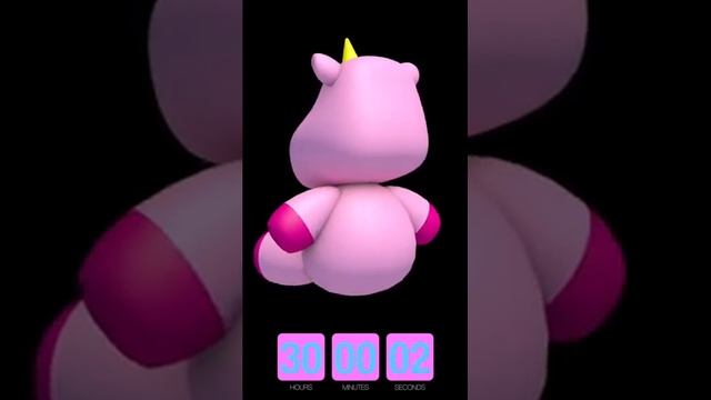 Study Timer Online In Pink Unicorn Version For Online Learning