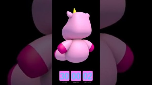 Study Timer Online In Pink Unicorn Version For Online Learning