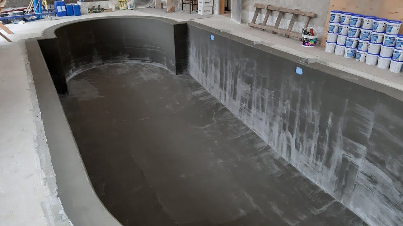 Технология Гидроизоляции Бассейна. Как сделать гидроизоляцию чаши бетонного бассейна своими руками смотреть онлайн