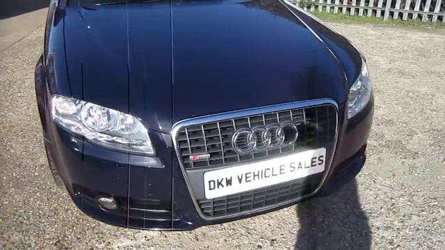 Stunning Audi A4 Avant S-Line 2.0 TDi Automatic 2007 (07) 95K FOR SALE DKW Vehicle Sales смотреть онлайн