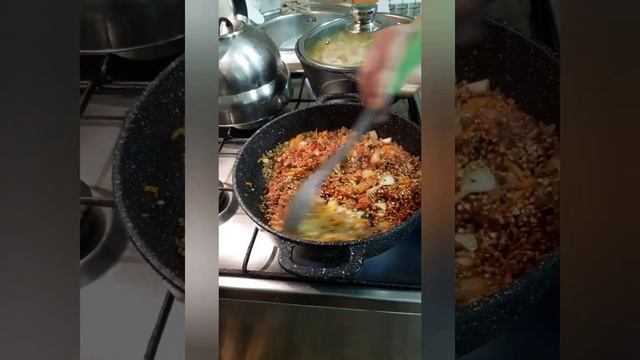 Гречка с курицей