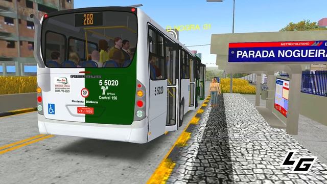 🔴[OMSI 2] Neobus Mega 2006 VW 17.230 EOD +G27 | padrão SP - Mapa Projeto Metrópole смотреть онлайн