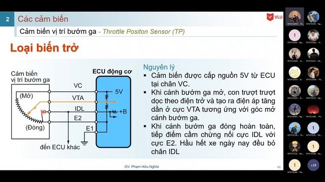 Bài 08 Cảm biến vị trí bướm ga (loại biến trở) смотреть онлайн