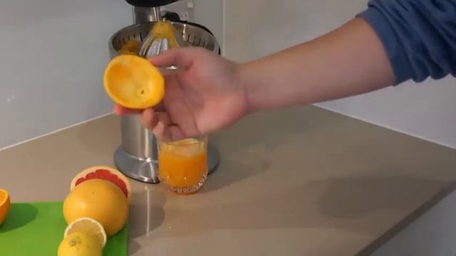 Citrus Press Juicer Breville die cast 800CP Fresh ORANGE Juice Sage Appliances смотреть онлайн