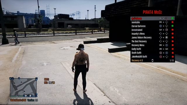 Update P1R4T4 MODZ v1.0 / GTA 5 OG online / Npeb / Npub / Bles / Blus / Ps3 / Hen смотреть онлайн