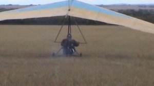 Дельталёт.Первый выезд или"проба" крыла