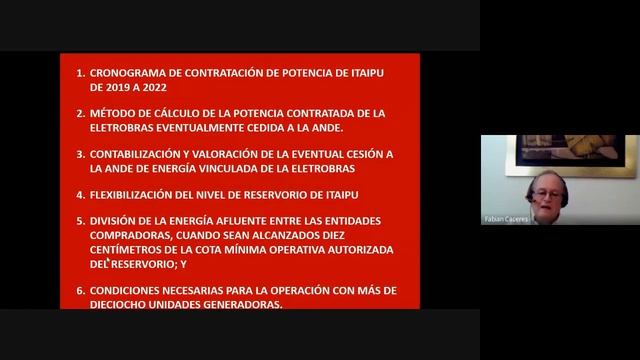 W: LECCIONES QUE NOS DEJARON NEGOCIACIONES ANT. EN ITAIPU A VÍSPERAS DE LA RENEGOCIACIÓN DEL ANEXO смотреть онлайн