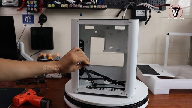 Mở Hộp Vỏ CASE JONSBO TK-1 | Bể Cá Bo Góc Nhỏ Gọn Sành Điệu