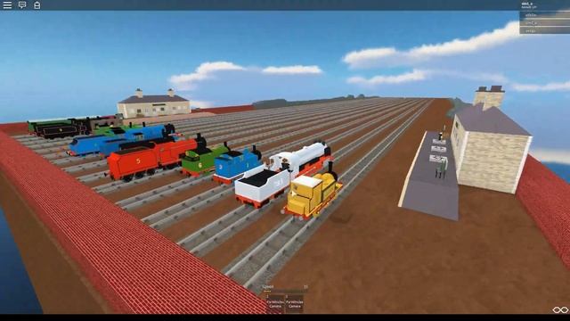 Thomas and Friends - Merlin Roblox train Crash смотреть онлайн