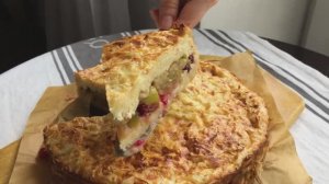 Пирог из Лаваша с Творогом и Яблоками❗️ (Быстрый, Ленивый Яблочный Пирог)❗️