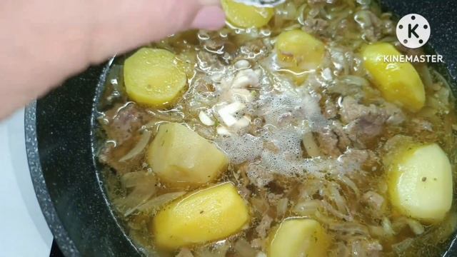 "Ленивый"бешбармак из тушенки смотреть онлайн