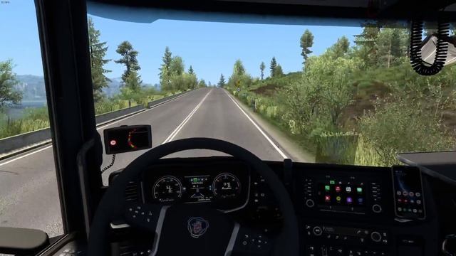 ETS 2 No Commentary on pomezania map 1.43/Scania Sound Mod смотреть онлайн
