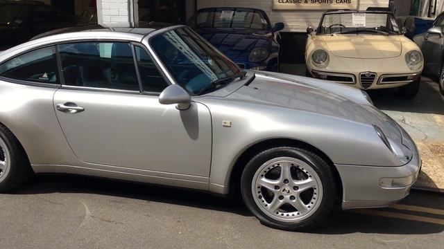 1998 Porsche 911 (993) Targa - Artic Silver Metallic смотреть онлайн