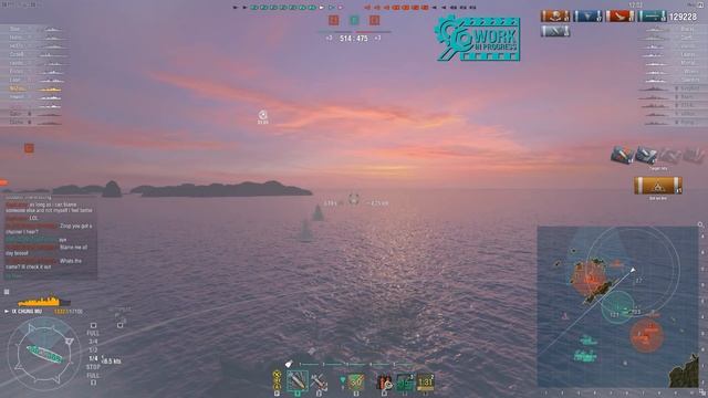World of Warships Chung Mu Preview - Fletcher with Radar and Perma Smoke смотреть онлайн