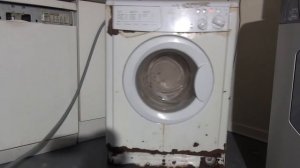 Lab Test : rusty the washing machine very unbalanced spin on Test wash