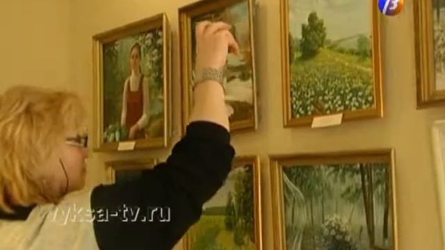 Весенний вернисаж выксунских художников. смотреть онлайн