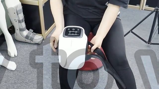 Electric Heating Knee Massager Smart Knee Pads Infrared Laser Wireless Pain Relief Knee Massager