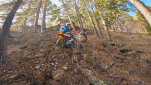 Еду в гору целый день