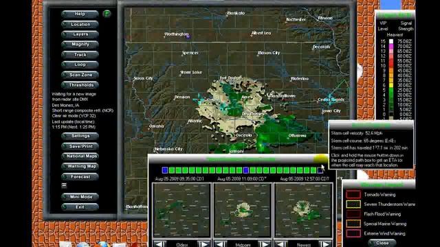 weather radar Storm Predator смотреть онлайн