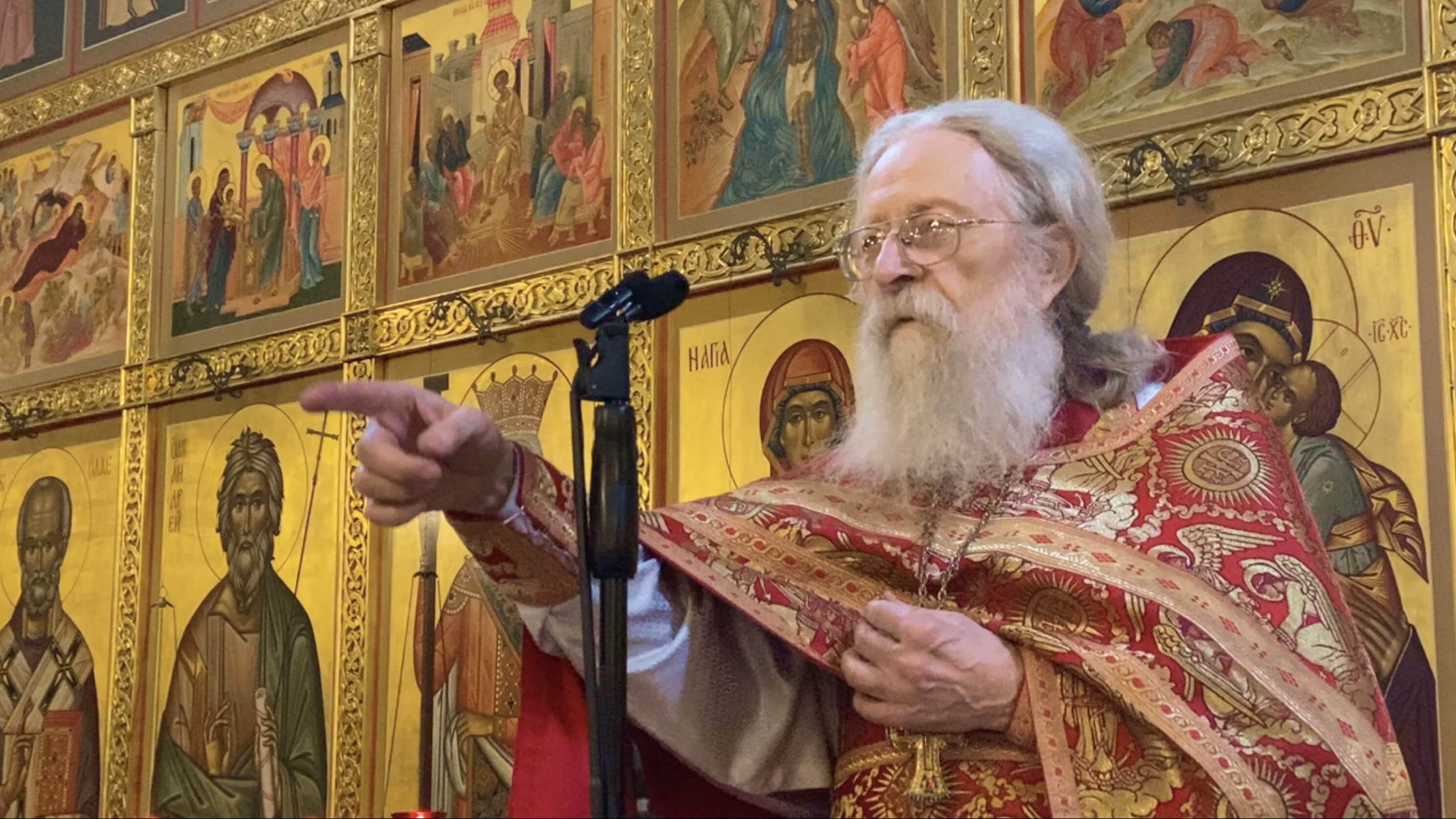 Икона Пасхи: Светлое Христово Воскресение. Проповедь в понедельник Светлой седмицы. 21.04.2025 г. смотреть онлайн