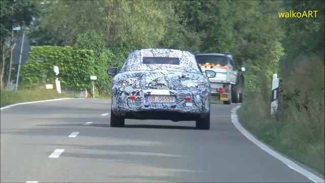 SPY VIDEO Verfolgung Erlkönig Mercedes C-Klasse Cabrio 2016 Car chase new C-Class convertible A205 смотреть онлайн