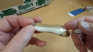 Распаковка посылки с блесной Колебалка-Питер Успех