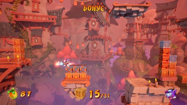 Give it a Spin (Закручен и Завернут) - Bonus Level - Normal Mode - 09/29 - Crash Bandicoot 4 смотреть онлайн
