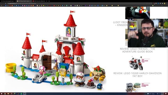 LEGO PEACH'S CASTLE REVEALED! смотреть онлайн