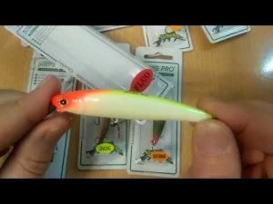 Распаковка посылки с воблером Strike Pro Arc Minnow 90 F