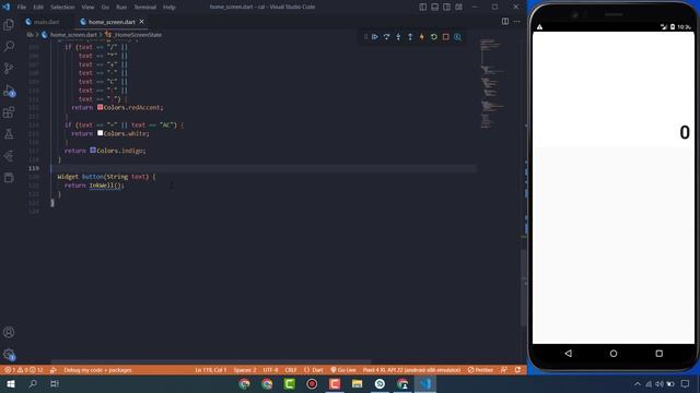 How To Make Calculator App in Flutter - Flutter Tutorial смотреть онлайн