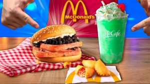 ПОВТОРЯЕМ ЗАБЫТЫЕ ВКУСНЯШКИ ИЗ МАКДОНАЛЬДСА / OREO БУРГЕР / СЫРНЫЕ МИНИ-ПИЦЦЫ / МИЛКШЕЙК ДЫНЯ-МЯТА