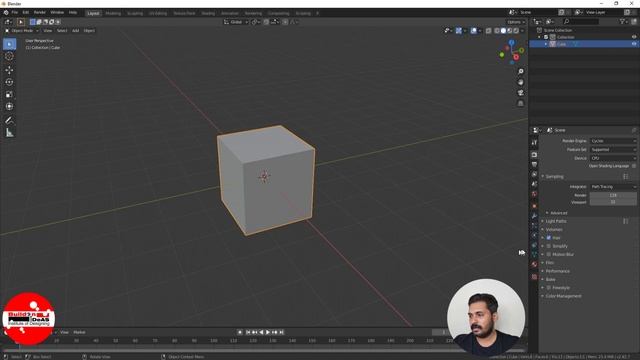 How to set user customization as default in Blender 2.8 | Blender Beginners Tutorial Series - Part смотреть онлайн