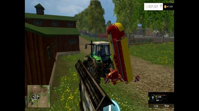 Farming Simulator 15 | Новый трактор! №4 смотреть онлайн